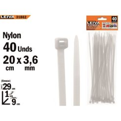 Fascette Bianche Set 40 Pz. Mm.3