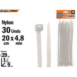 Fascette Bianche Set 30 Pz. Mm.4