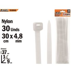 Fascette Bianche Set 30 Pz. Mm.4