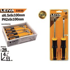 Cacciavite Set 2 Pz. Stella E Fisso-8431487330304