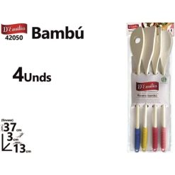 Mestoli Legno Set 4 Pz. Cm.28-30-8431487420500