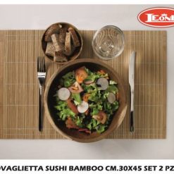 Tovaglietta Sushi Bamboo Cm.30X45 Set 2 Pz.-8024112100719