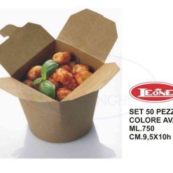Scatola Chiusa Kraft/Pe Avana Set 50 Ml.750-8024112005564