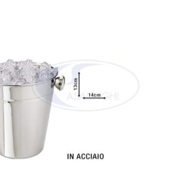 Secchiello Mini Acciaio Cm.14X13H-8024112050915