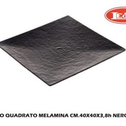 Vassoio Quadrato Melamina Cm.40X40X3