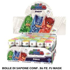 Bolle Di Sapone Conf. 36 Pz. Pj Mask-8007315069700