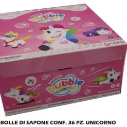 Bolle Di Sapone Conf. 36 Pz. Unicorno-8007315080453