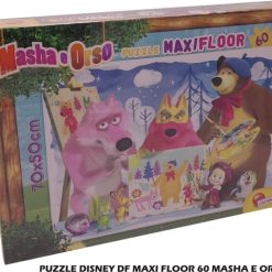 Puzzle Maxifloor 60 Masha Let'S Paint Together-8008324092987