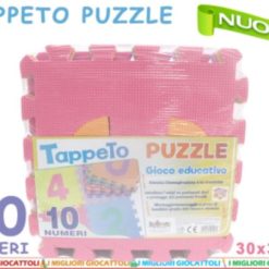 Tappeto Puzzle Set 10 Pz. Cm.30X30 Numeri-8002460107048