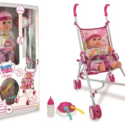 Bambolotto Con Voce Passeggino Baby Teo-8017967660408