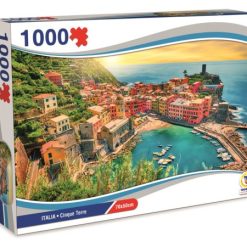 Puzzle Italia 1000 Pz. Cm.50X70 Cinque Terre-8017967670162