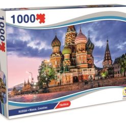 Puzzle Russia 1000 Pz. Cm.70X50 Mosca Cremlino-8017967670285