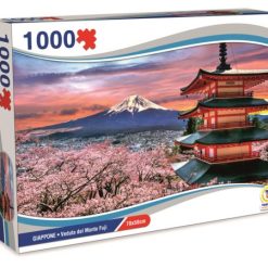 Puzzle Giappone 1000 Pz. Cm.70X50 Veduta Monte Fuji-8017967670322