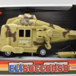 Elicottero Militare A Frizione Con Luci E Suoni-8059395896509