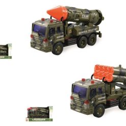 Camion Militare Frizione Con Luci E Suoni-8059395896547