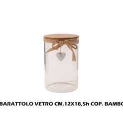 Barattolo Vetro Cm.12X18