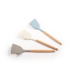 Paletta X Frittura In Silicone Man. Legno Cm.8X32 Col. Ass.-8034052701068