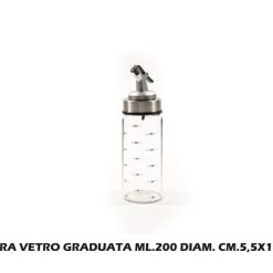 Oliera Vetro Graduata Ml.200 Cm.5