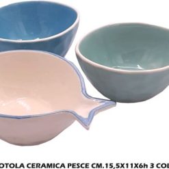 Ciotola Pesce Cm.15