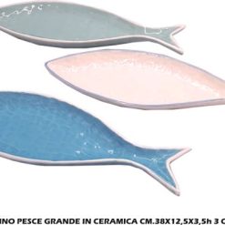 Piattino Pesce Grande In Ceramica Ass.-8034052701952