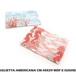 Tovaglietta Americana Cm.40X29 Mdf E Sughero Ass.-8034052704007