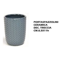 Portaspazzolini Treccia Cm.8