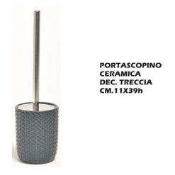 Portascopino Treccia Cm.11X39H-8034052509718