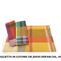 Tovaglietta In Cotone Cm.30X45 Dream Col. Ass.-8034052710879