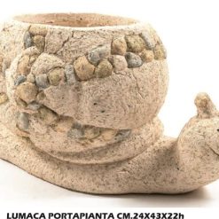 Caspo' Lumaca Portapianta Cm.24X43X22