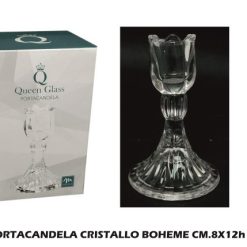 Portacandela Cristallo Boheme Cm.8X12H-8034052336161