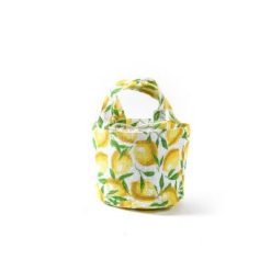 Borsa Frigo Con Lacci Dec. Limoni Cm.16/21X13X14H-8034052559508