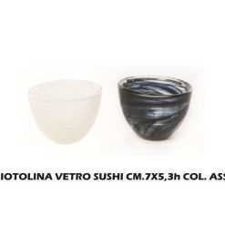Ciotolina Vetro Sushi Cm.7X5