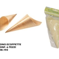 Ecoppette Cono Set 6 Pz. Mm.190-8056459855632