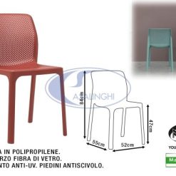 Sedia Bit Corallo-8010352328754