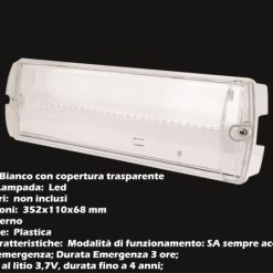 Lampada Di Emergenza A Led 3