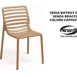 Sedia Doga Bistrot Cappuccino-8010352255142