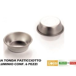 Forma Pasticciotto Allum. Set 6 Pz. Cm.7X2