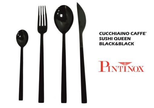 Cucchiaino Caffe' Sushi Qu. Black&Black-8007163260014