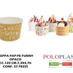 Coppa Pap-Pe Opaco Cc.120 Cf.57 Pz. Cm.7