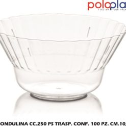 Coppa Ondulina Cc.250 Ps Trasp. Conf. 100 Pz. Cm.10