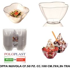 Coppa Nuvola Cf.50 Pz. Cc.100 Cm.7X4