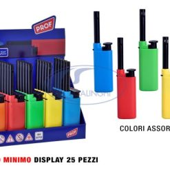 Accendigas A Fiamma Canna Corta Set 25 Pz. Solid Color-3661075131593