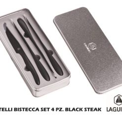 Coltelli Bistecca Set 4 Pz. Black Steak 40268432-3661075174774