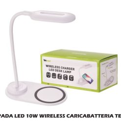 Lampada Led 10W Wireless Caricabatteria Telefono 40430095-3661075251277