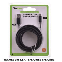 Tekmee 3M 1.5A Type-C/Usb Tpe Cabl 40430131-3661075272753