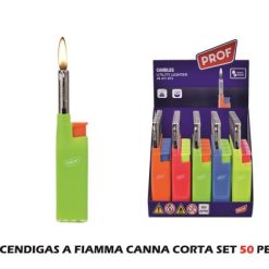 Accendigas A Fiamma Canna Corta Set 50 Pz. 40411673-3661075273989