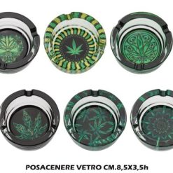 Posacenere Vetro Cm.8