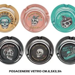 Posacenere Vetro Cm.8