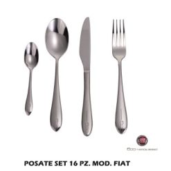 Posate Set 16 Pz. Mod. Fiat-3661075281366