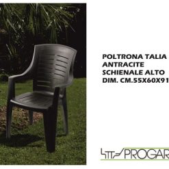 Poltrona Talia Antracite-8009271871519